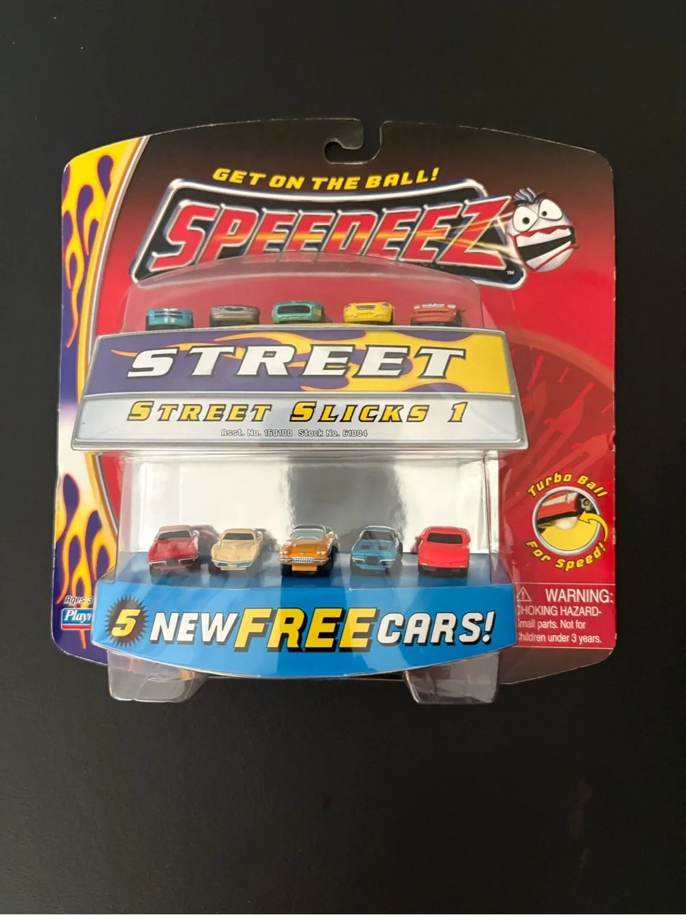 Vintage NOS Speedeez Street Slicks1 w/5 Extra Cars Unopened 2003 Micro Scale